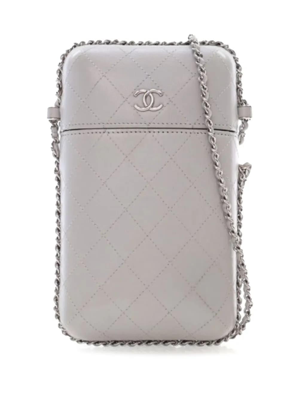 chanel phone holder crossbody