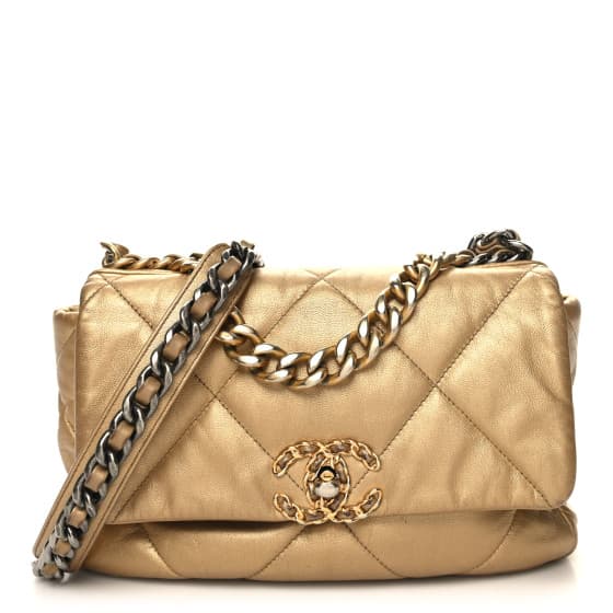 chanel 19 flap shoulder