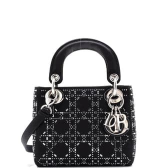 dior lady dior top handle
