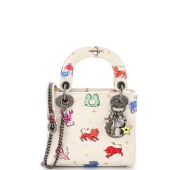 dior lady dior top handle
