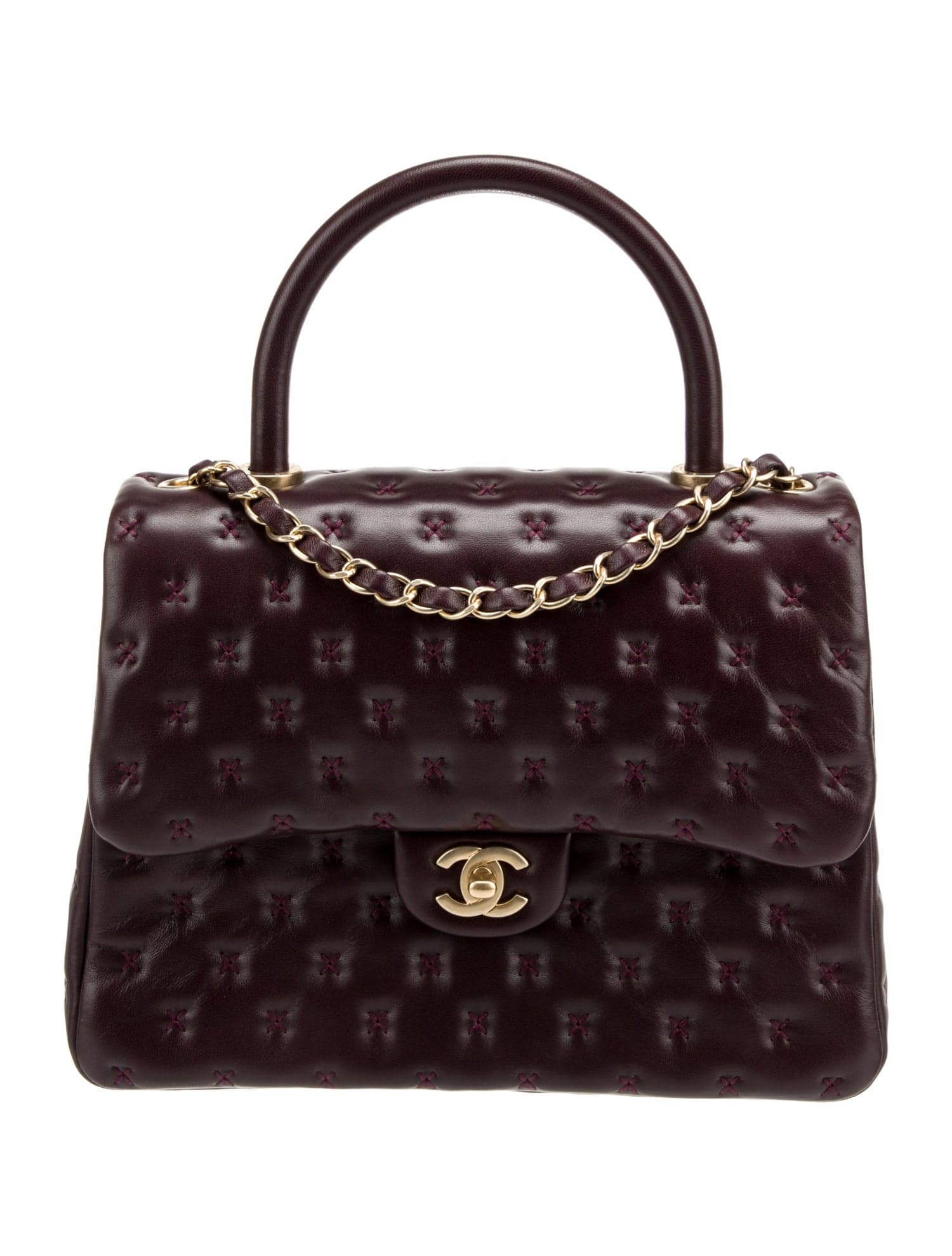 chanel coco handle top handle
