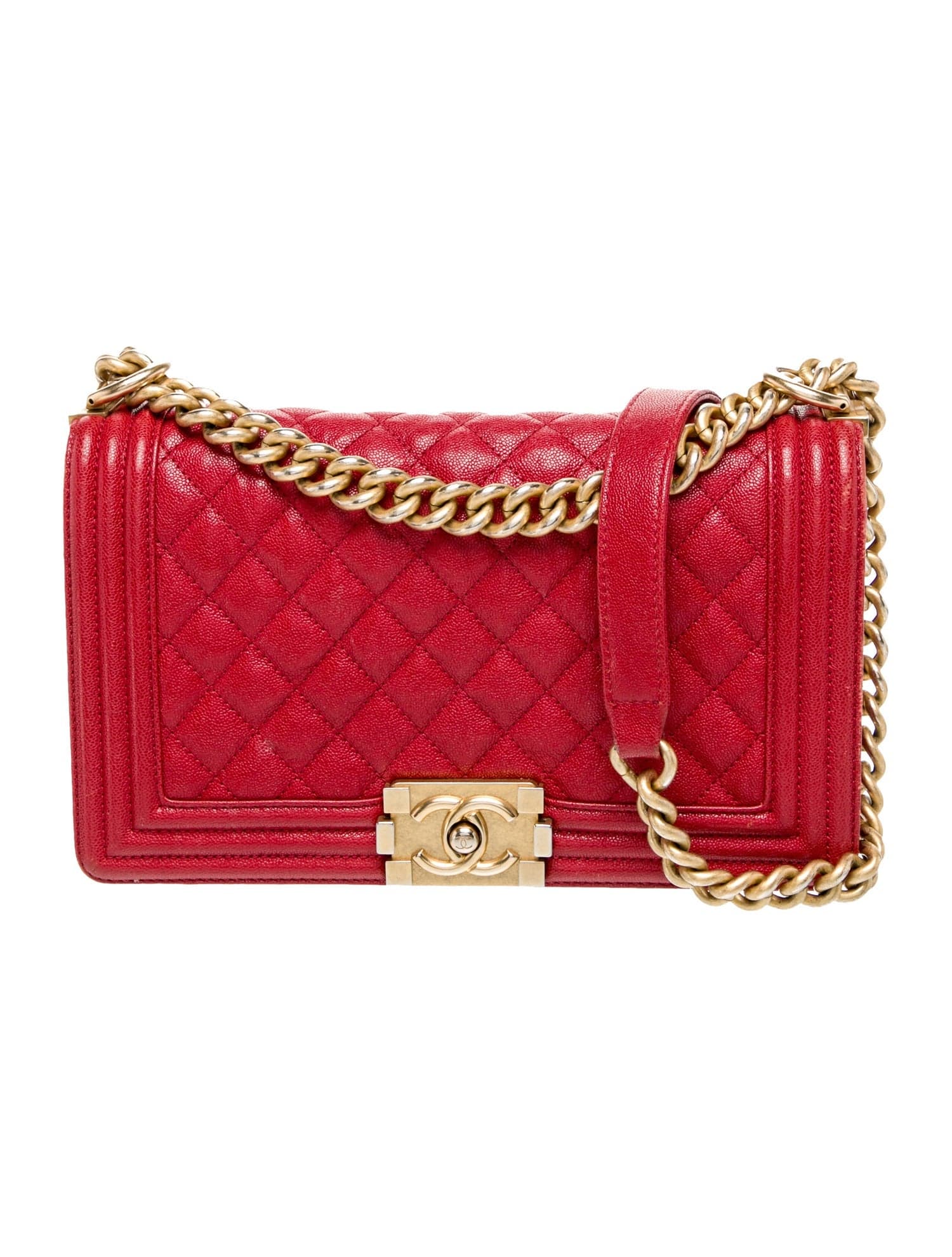 chanel boy shoulder