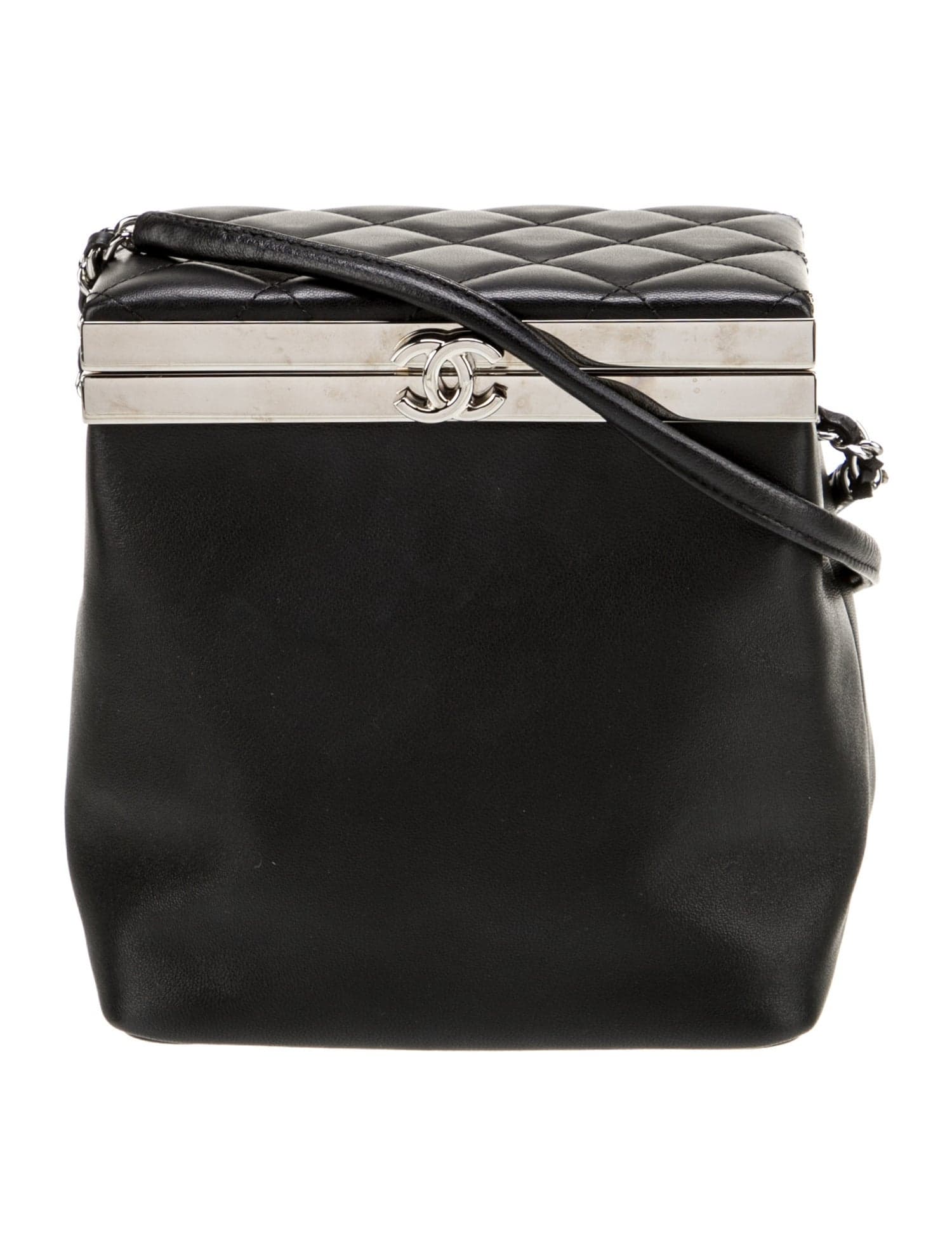 chanel cc vanity case shoulder
