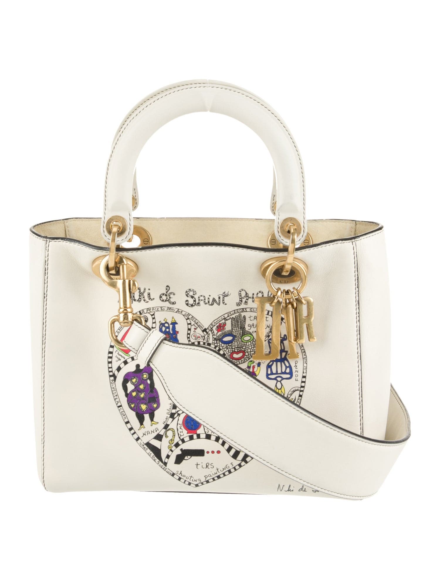 dior lady dior top handle