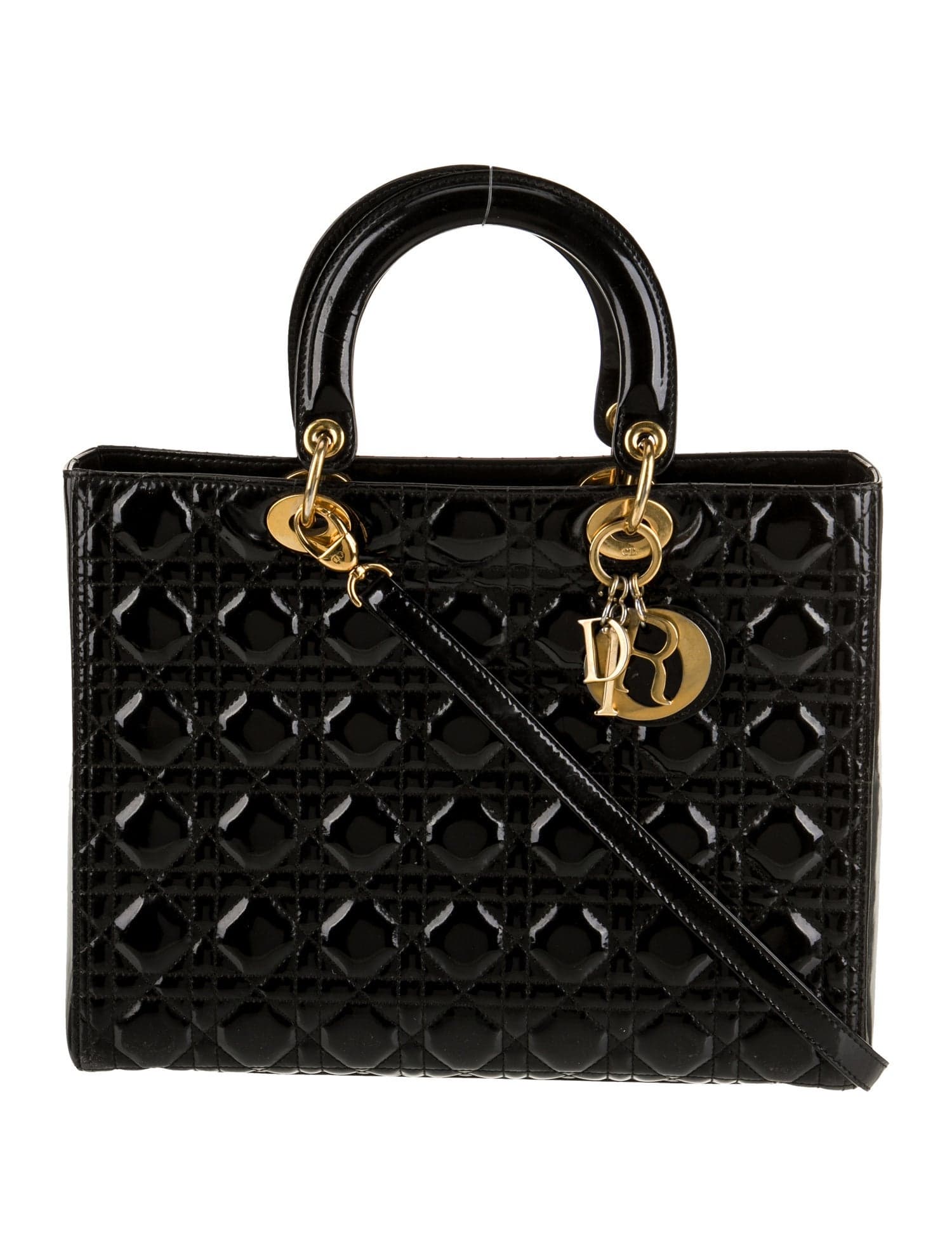 dior lady dior top handle