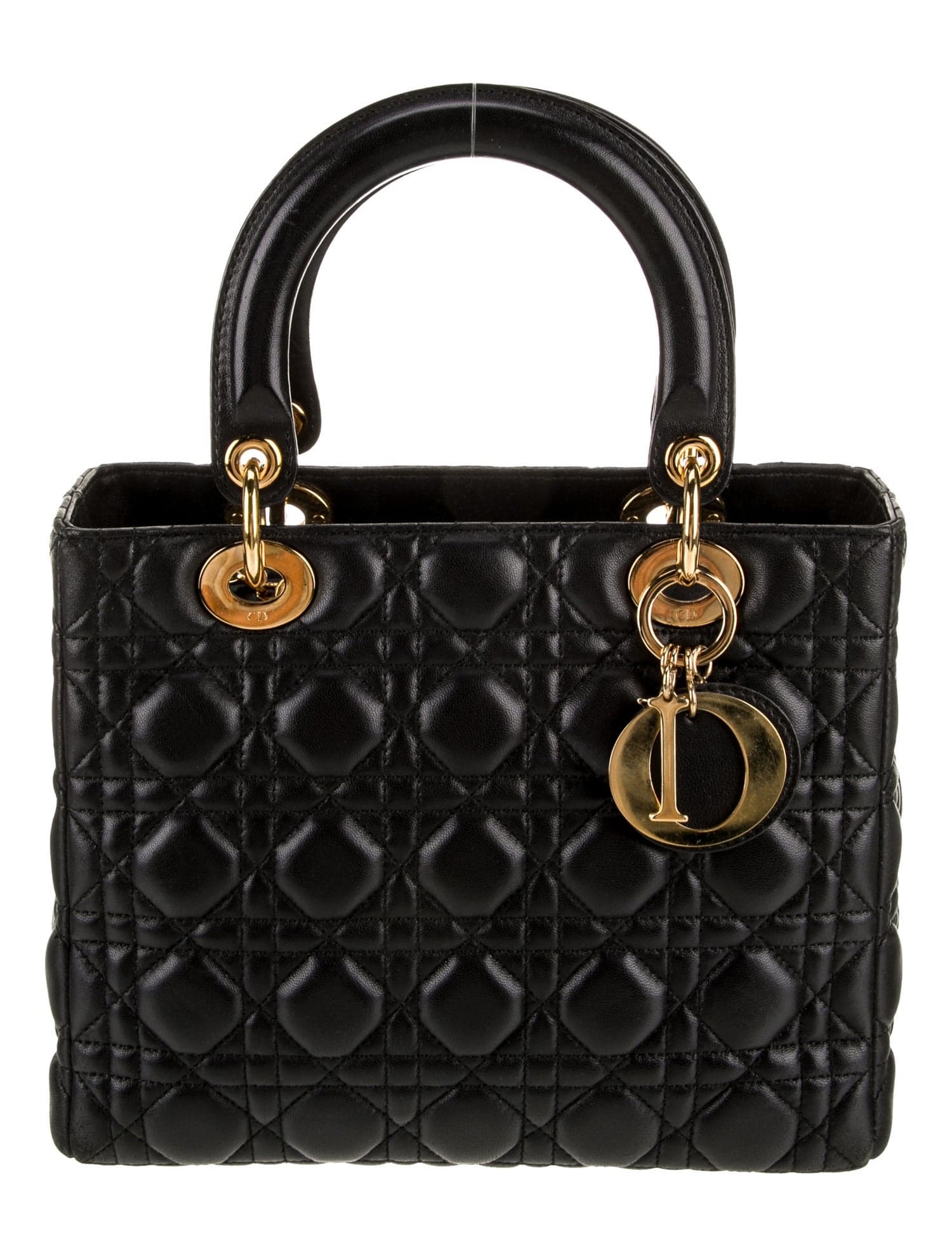 dior lady dior top handle