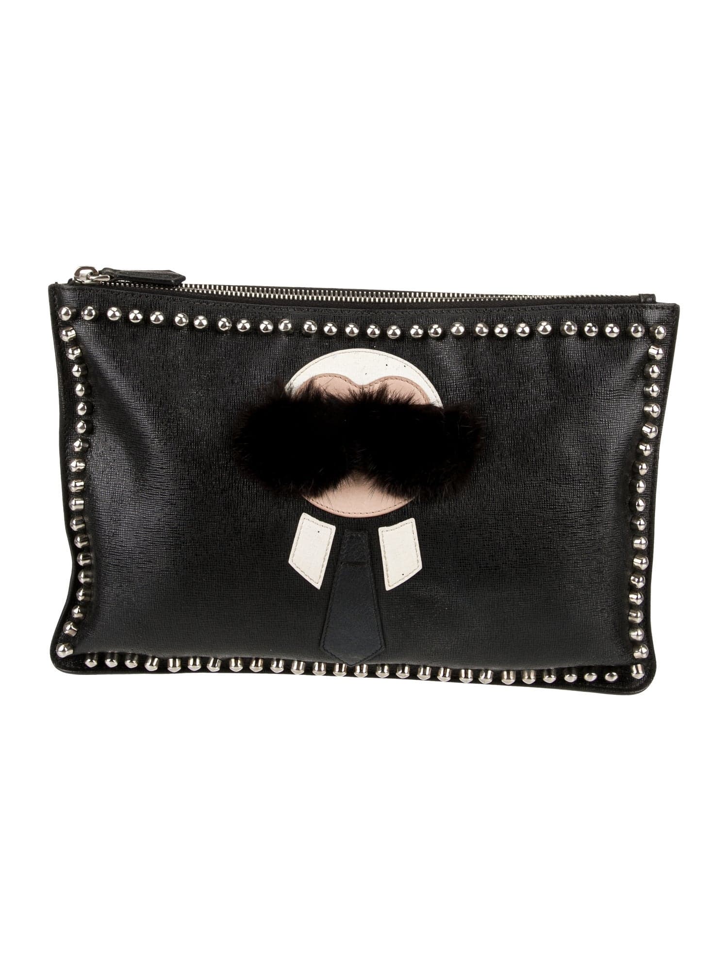fendi peekaboo clutch