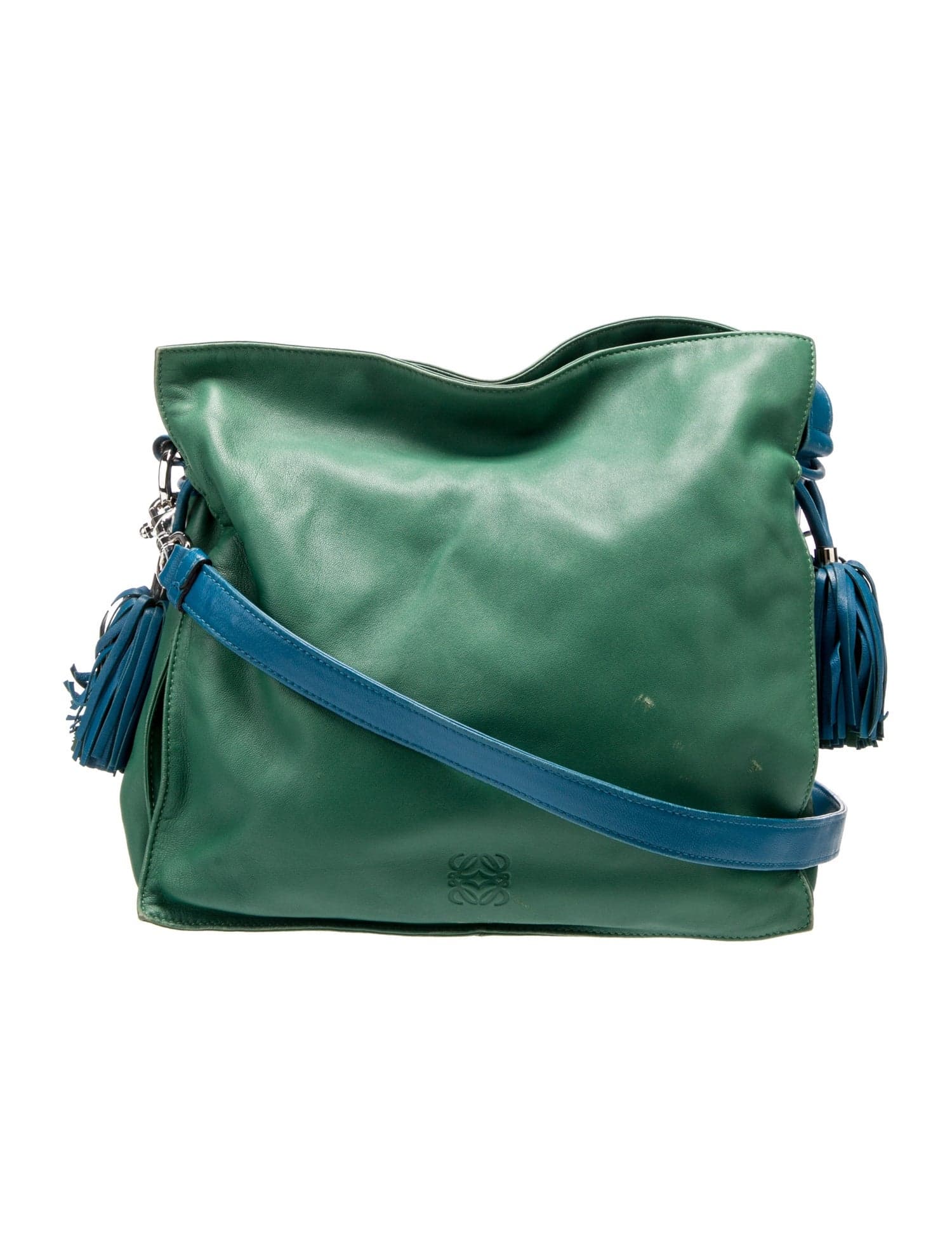 loewe flamenco knot shoulder