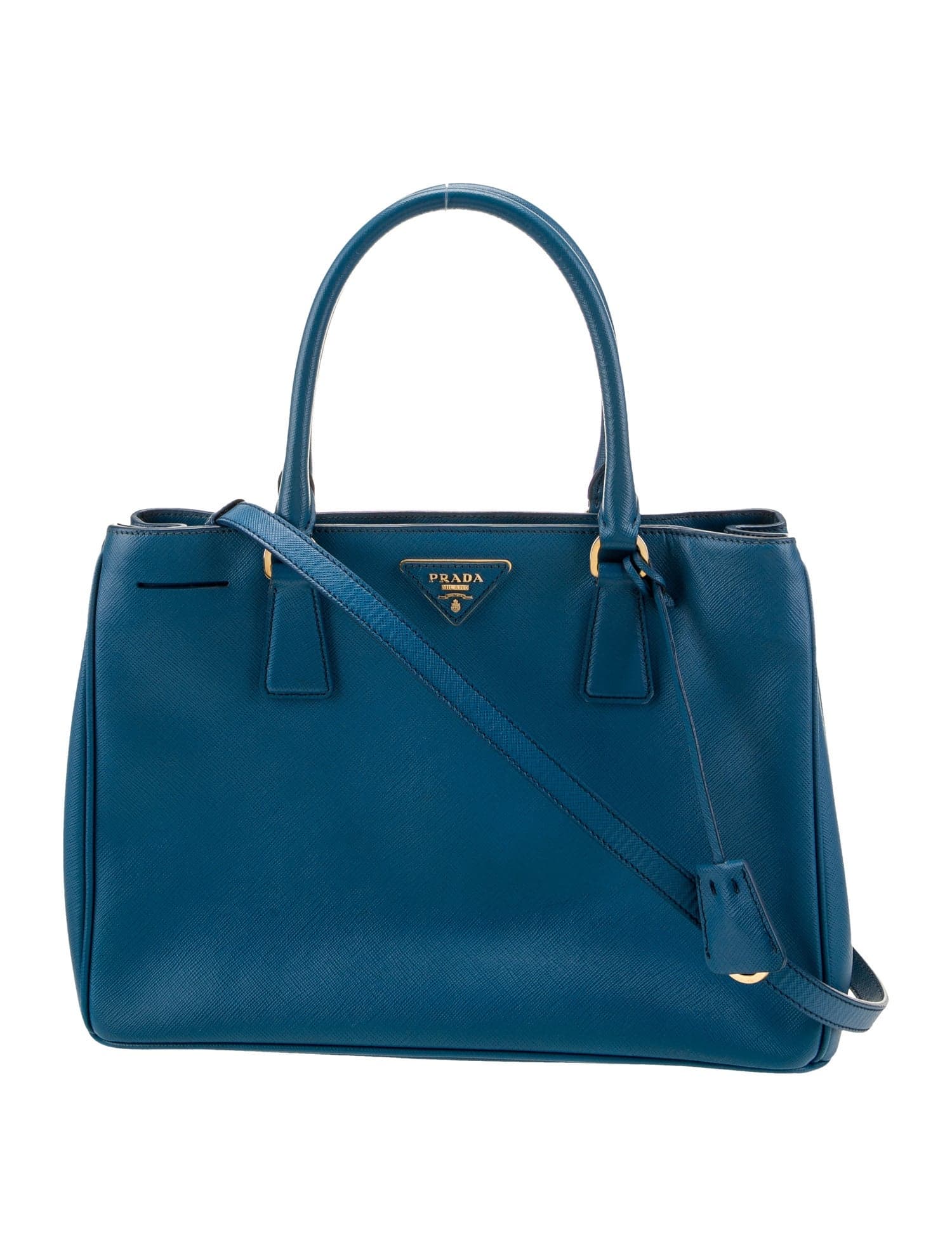 prada galleria double zip tote