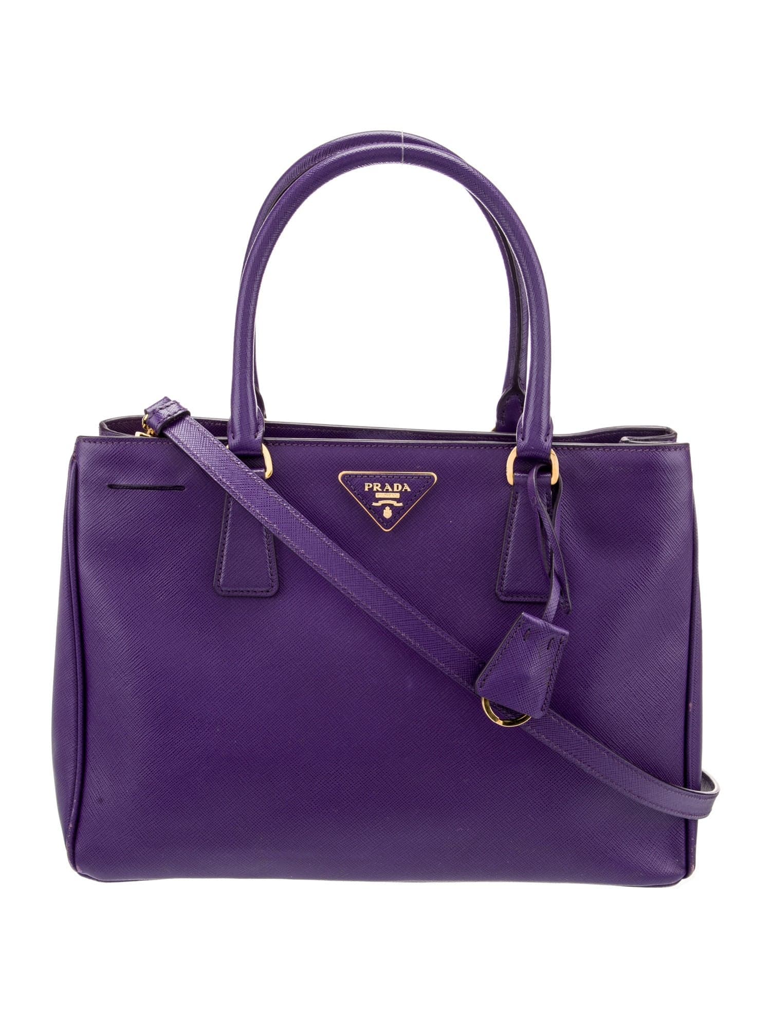 prada galleria double zip tote