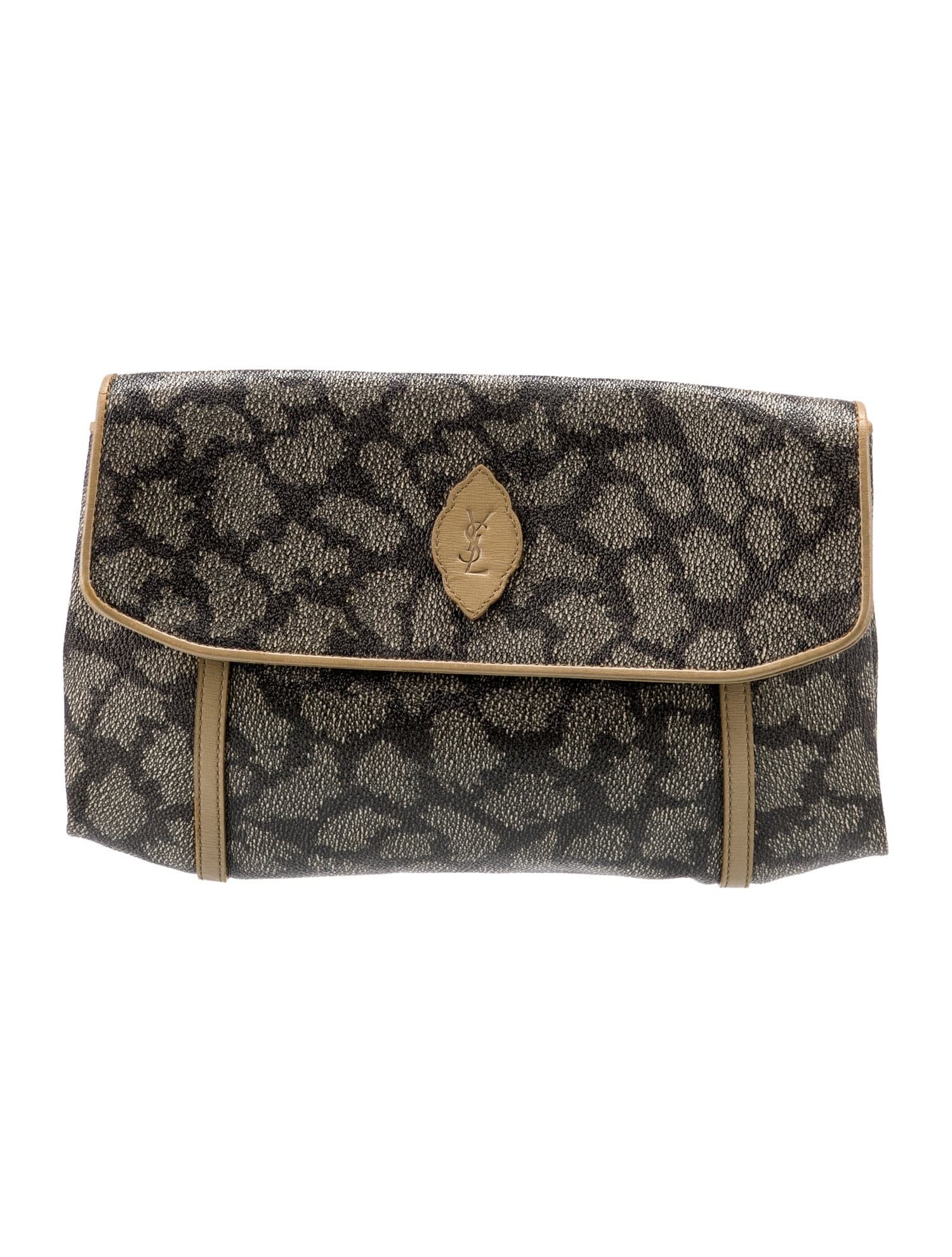 saint laurent vintage clutch
